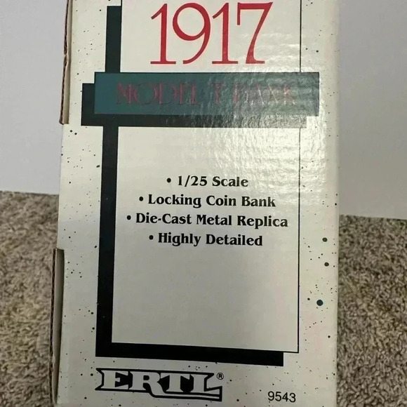 1917 Coors Malted Milk Die-Cast Metal Coin Bank 1:25 Scale Model T NEW - Picture 5 of 6